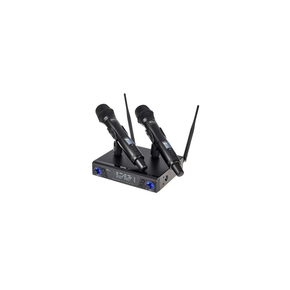 Dual wireless mic set microphone — for rent in Croatia